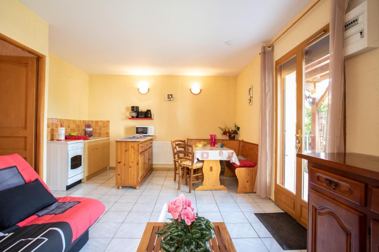 Apartamento Le Mont Guillaume - 1 Chambre Terrasse Et Jardin Saint-André-dʼEmbrun Exterior foto